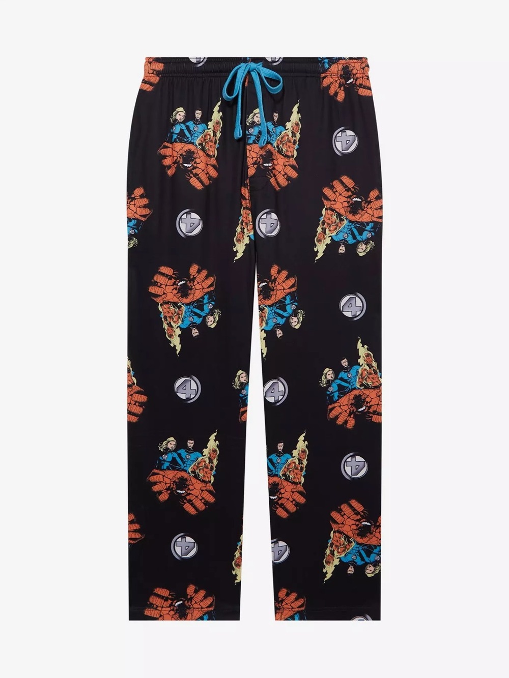 Marvel The Fantastic Four Group Portrait Allover Print Sleep Pants BoxLunch